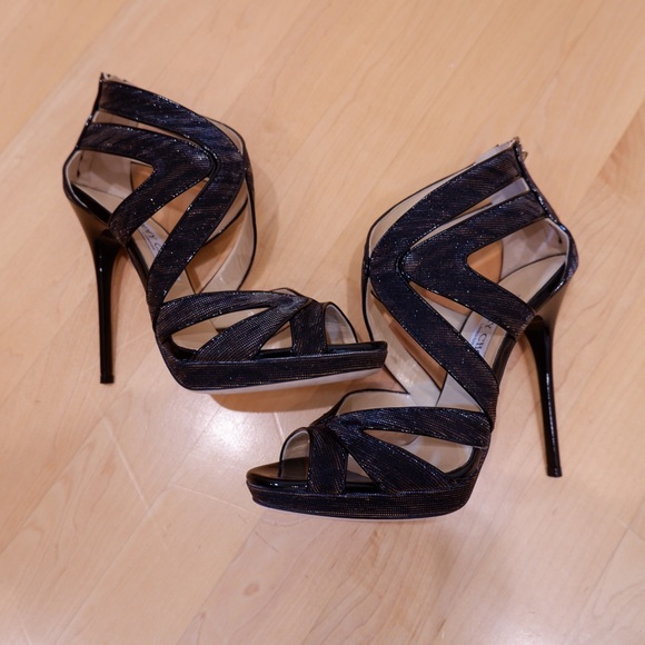 Jimmy Choo Collar Sandals - Picture 1 of 14